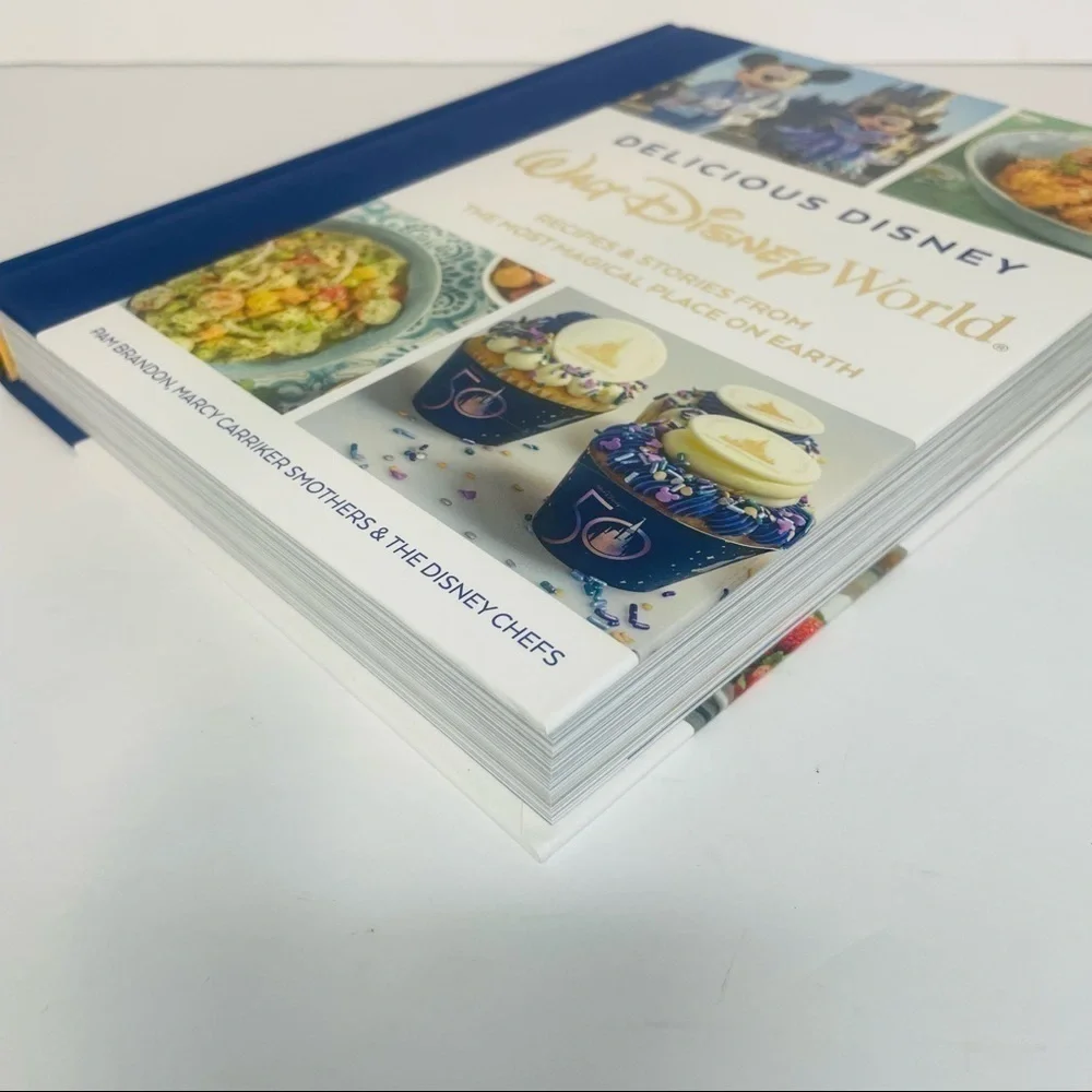 New Delicious Disney Walt Disney World Recipes Cookbook‎ 50th Anniversary